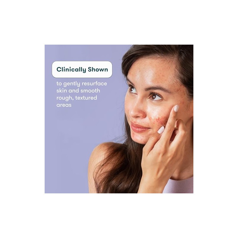 Gel facial para tratamiento de cicatrices de acné
