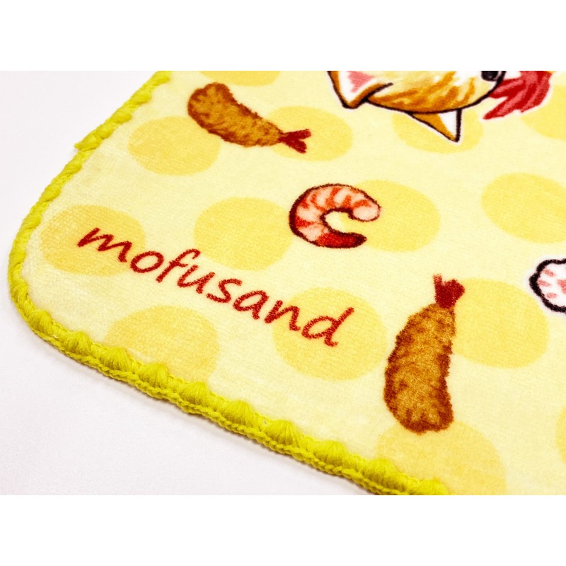 Marushin 0835003100 Mini Towel, Moff Sand, Puripuri, Mini Towel, Approx.