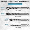 Lytool Tungsten Carbide Porcelain Tile Drill Bits Set with 1/4"