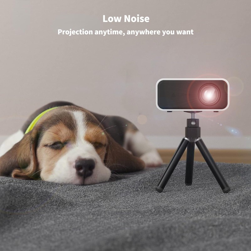 Portable Projector, Full High Definition 1080P, Built-in 4Ω-2W Speaker, Eye
