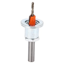 Broca avellanada, broca cónica de límite ajustable, broca de avellanado en espiral, para procesamiento de madera, plástico, metal, avellanado, perforación, 2,8 x 8 mm, herramientas de carpintería de acero de aleación