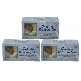 Tea Pot Brand Superior Relaxing Tea 20 Tea Bags | 1.4 Oz (3 Pack)