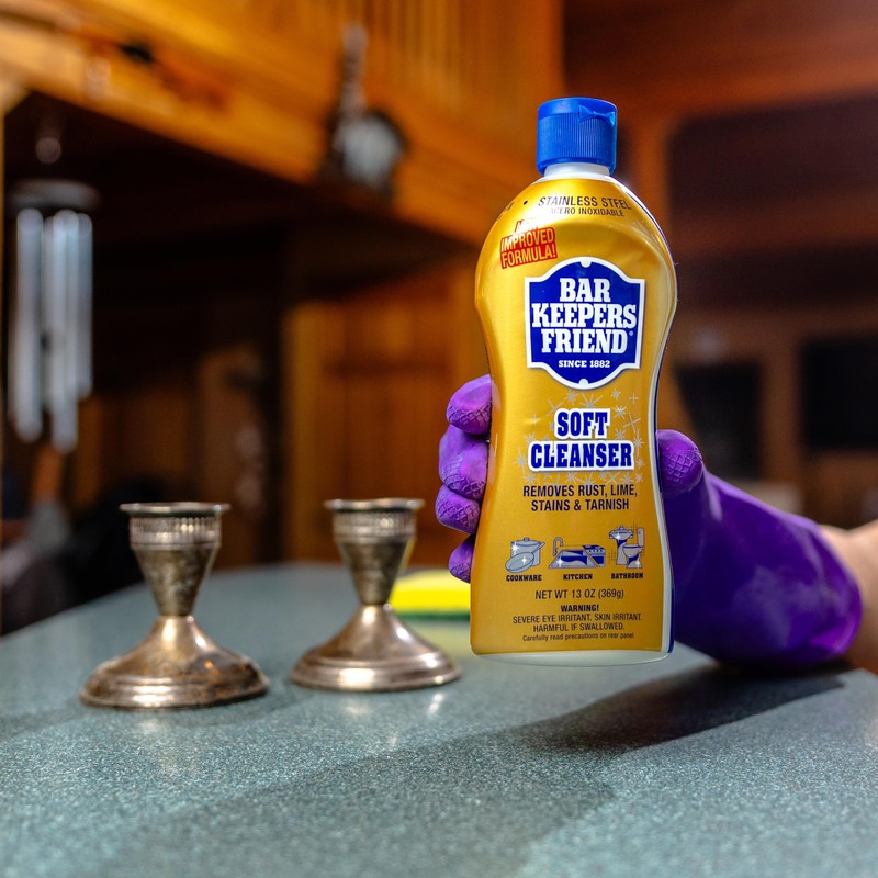 Bar Keepers Friend Soft Cleanser Liquid (2 x 26 oz)