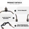 OSALADI Lamp Shade Harps Holder, 8 inch Horn Frame Lampshade