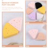 MAGICLULU Estuche Triangular para Esponjas de Maquillaje de Silicona Caja