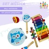HAPPYTOYSMX Juguetes – Set Musical Juguetes para Niños Juguetes Didácticos
