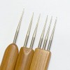 Luwigs 3pcs/Set 0.5mm Dreadlock Crochet Hook for Hair (1 Hook,