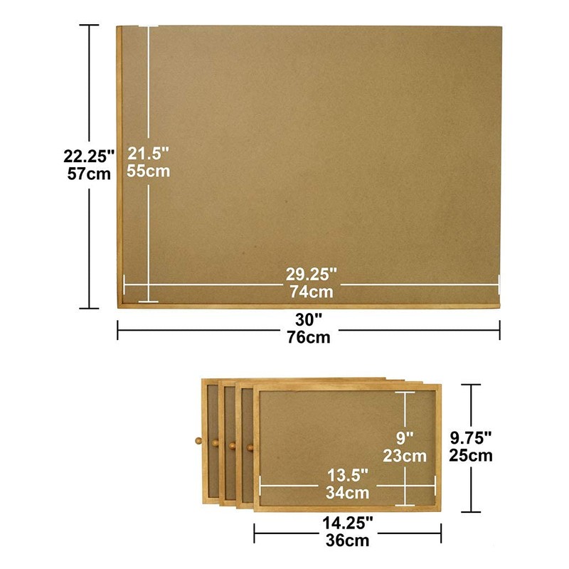Bits and Pieces Jigsaw Puzzle Board with Drawers, Puzzle Board