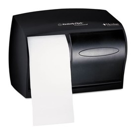 Kimberly-Clark 09604 Professional Coreless Double roll Tissue Dispenser, Smoke