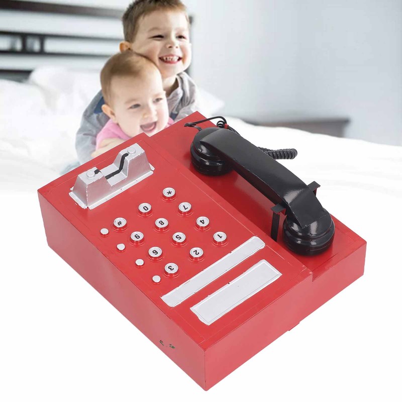 Retro Telephone Model Simulation Innovative Exquisite Old Fashioned Telephone Model