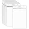 Portatarjetas de Identificación, Utilizado para Identificación de Trabajo, Plástico Transparente,
