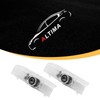 JCRNBU 2PCS Car Door Lights Logo for Altima 2005-2022, Puddle
