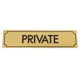 Light Sign Plate LG170 , gold
