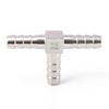 Metaland Stainless Steel 5/8" Hose Barb Tee 3 Way T