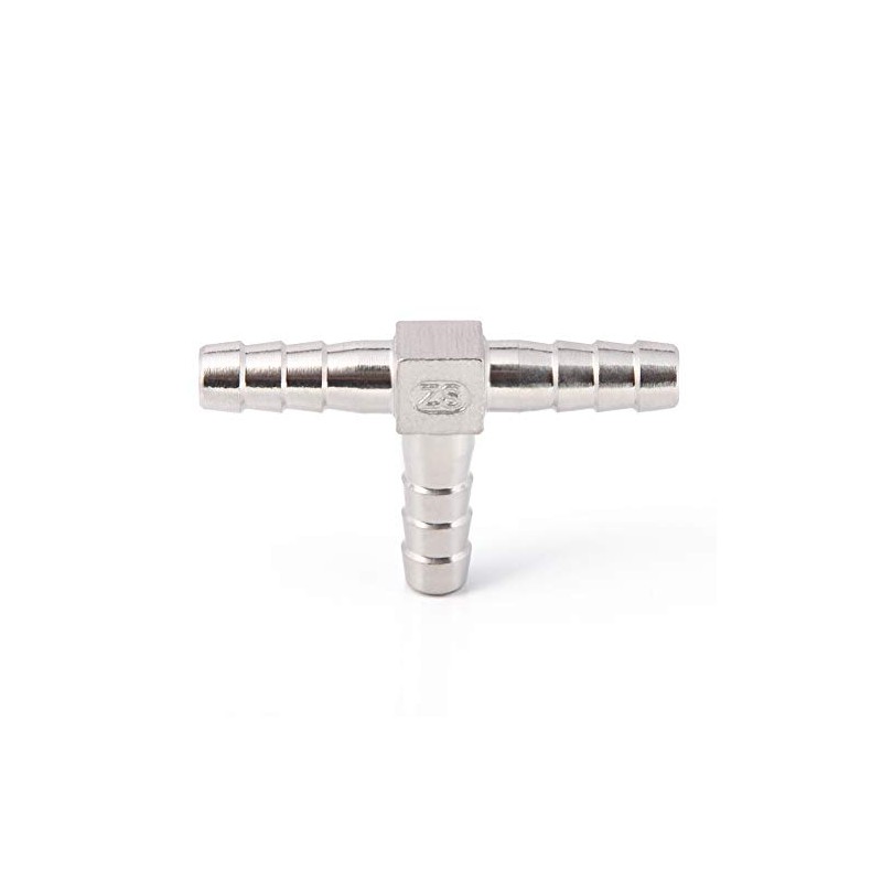 Metaland Stainless Steel 5/8" Hose Barb Tee 3 Way T
