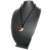 Natural Stone Magatama Necklace Peach Aventurine (1 Piece)