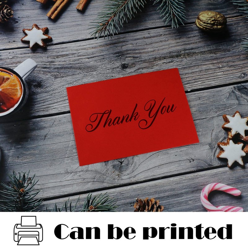 50 Packs of Red 4X6 Envelopes for Invitation, A6 Red