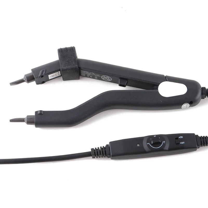 Hair Extension Tool Adjustable Temperature Fusion Heat Iron Connector Wand
