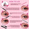 PROLASHBEAUTY Fairy Lash Clusters Invisible Band Manga Lashes for Daily