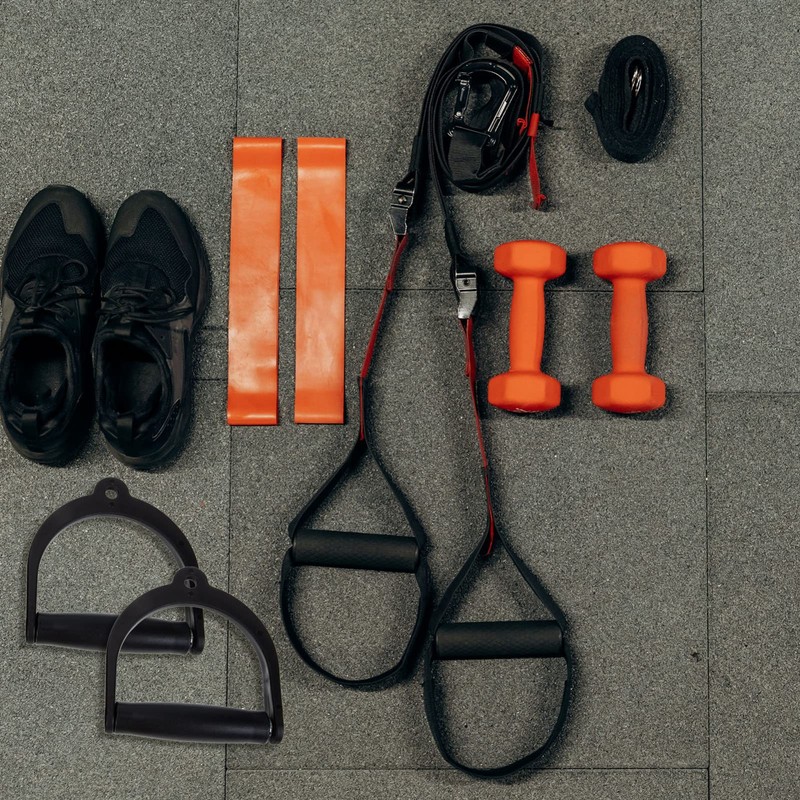 GRIRIW 2Pcs Wear Resistant Gym Handles Convenient Exercise Accessories for