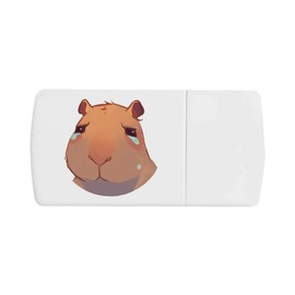 'Sad Capybara' Pill Box with Tablet Splitter (PI00035005)