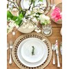Buttercup China 8-Inch Fine Bone Coupe Plate Set of 6