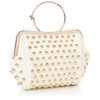 FELIPA Women's Handbag Clutch Bag, White