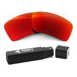 IKON LENSES Replacement Lenses For Costa Del Mar Permit Sunglasses (Polarized) (+ Red Mirror)