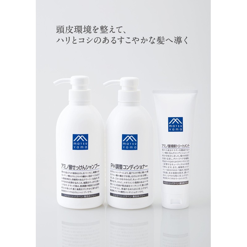 M-Mark Rosemary Amino Acid Soap Shampoo, Rinse Type, 20.3 fl
