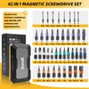 Duratl 42 in 1 Magnetic Screwdriver Set with 40pcs Magnetic