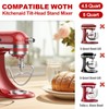 Stainless Steel Flat Beater for KitchenAid Mixer, Paddle Attachment for