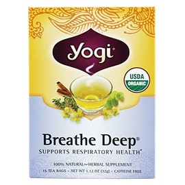 Yogi Tea Breathe Deep Herbal Tea 1.12 Ounces