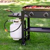 GasSaf 5 FT Propane Regulator with Hose, Grill Regulator Hose