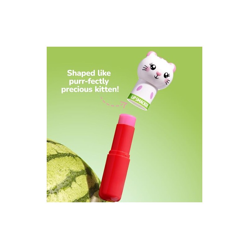 Lip Smacker - Bálsamo labial, Kitten Water-Meow-Lon, 0.14 onzas