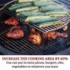 Grill Expander Rack for Kamado Joe JR，stainless Steel Stack Rack