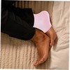 OHPHCALL 2pairs Comfortable Gel Heel Socks for Dry Cracked Feet
