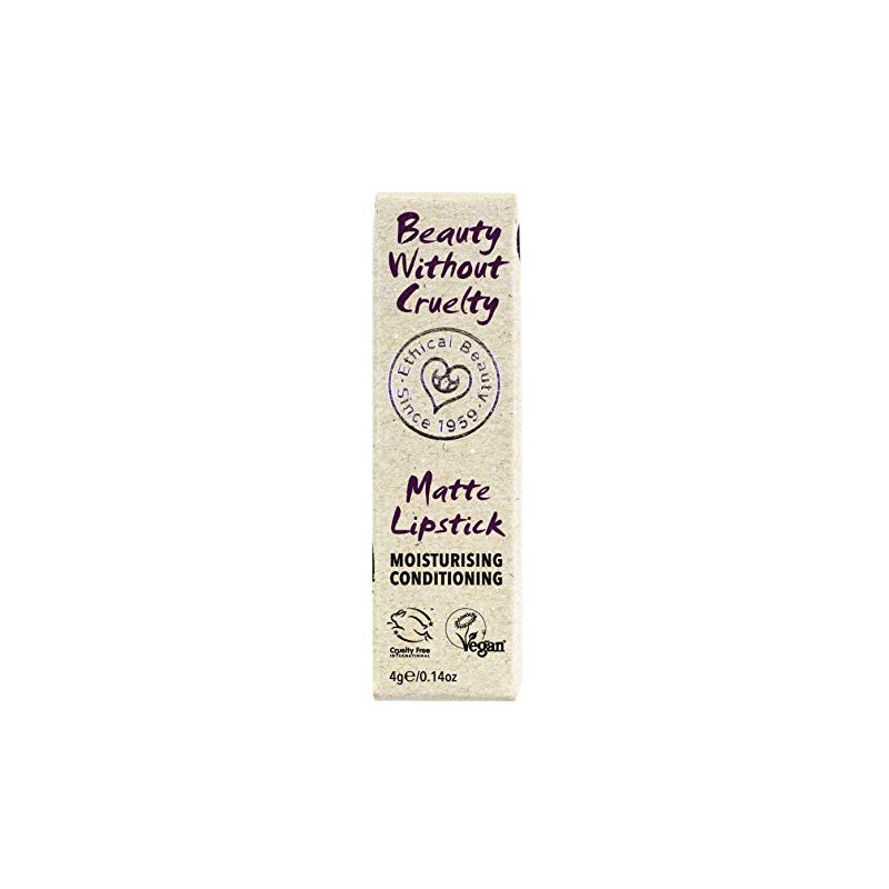 Beauty Without Cruelty Natural Infusion Matte Moisturising Lipstick Deshabille