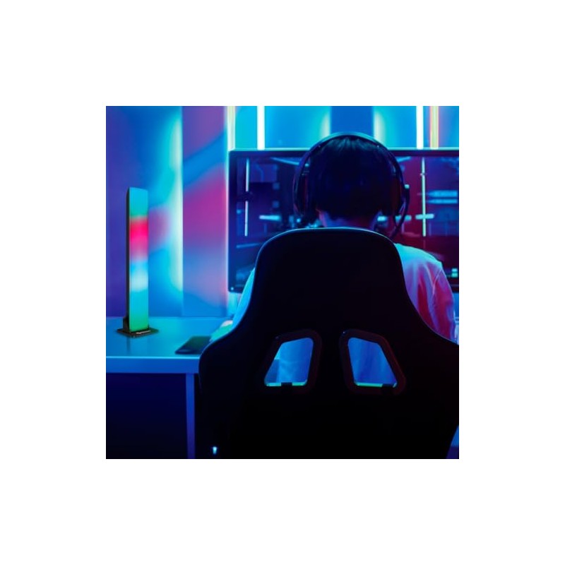 ProAm SHOME-LAM2 Barras Ambientales LED, Wi-Fi, Multicolor RGB, 0.2 kg