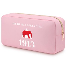 Elephant Theme Gifts for Women Makeup Bag Paraphernalia Gift for Bestie Friends Sisters Travel Cosmetic Pouch Christmas Birthday Presents for Daughter Double Side Print Toiletry Bag