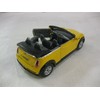 Mini Cooper S Convertible In Yellow Diecast 1:28 Scale By