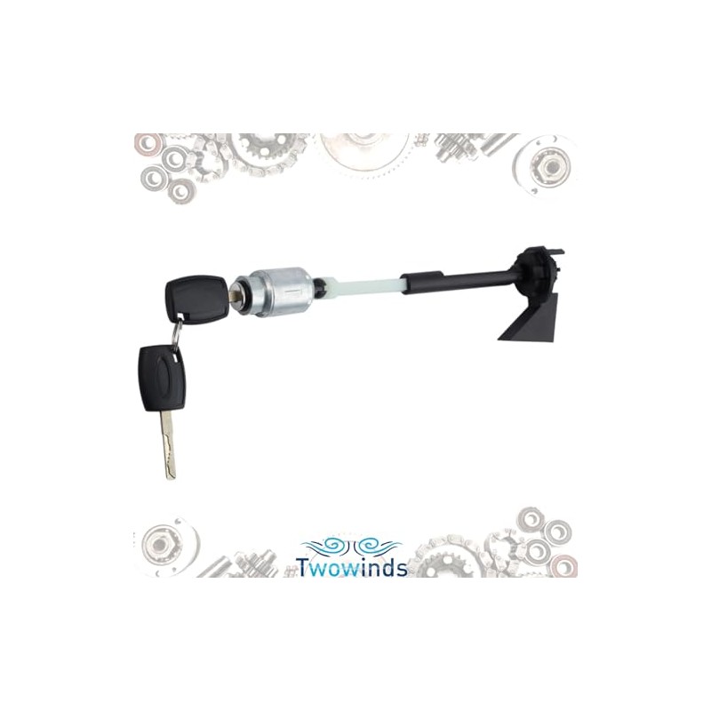 Twowinds Bonnet Lock Pumper, Lock Cylinder and Key Compatible with
