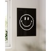 HAUS AND HUES Trippy Posters Black Smiley Face Poster Posters