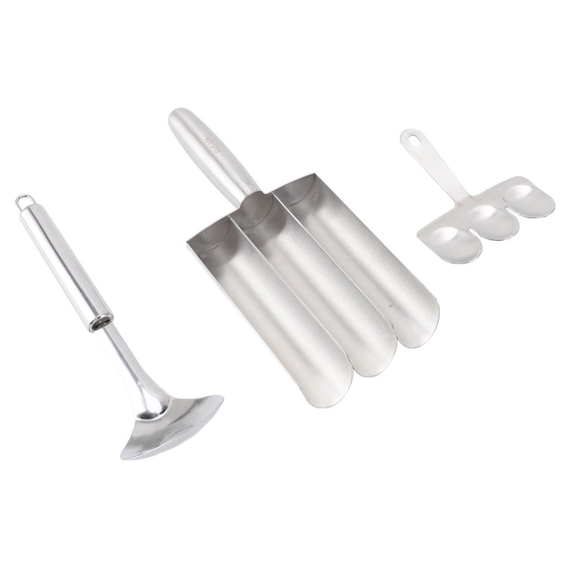 Stainless Steel Kitchen Triple Meatball Maker for Meatball Lovers Home