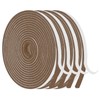 Futuwi Foam Weather Stripping-4 Rolls, 1/2 Inch Wide X 1/8