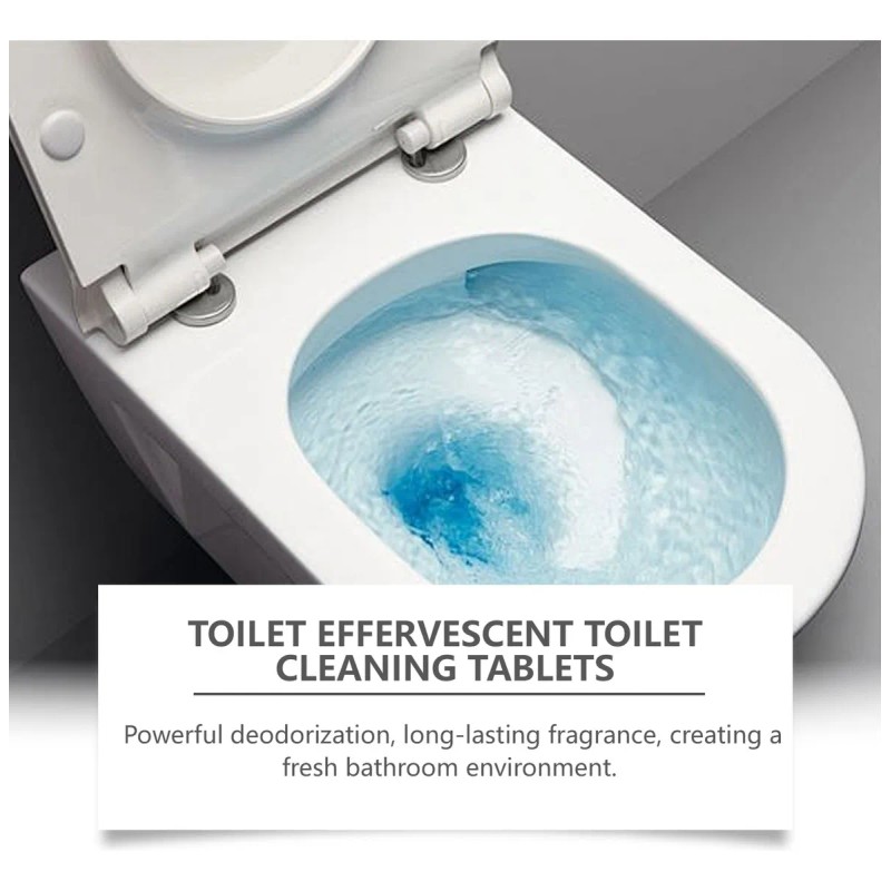 Tabletas Efervescentes Para Limpieza De Inodoros, Suciedad,