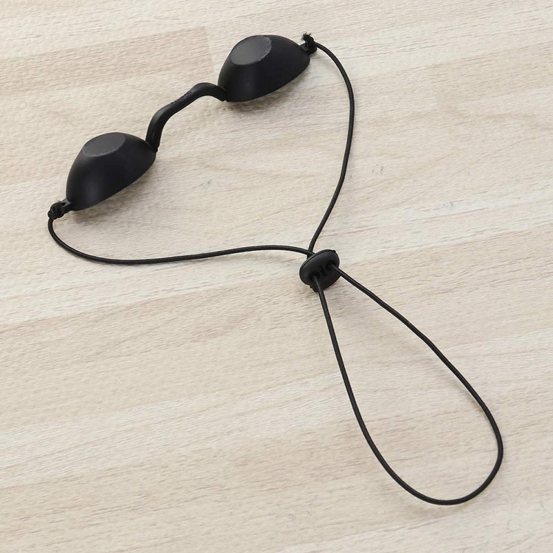 FOMIYES Light Goggles 4pcs Safety Tanning Goggles Flexible Eye Patch