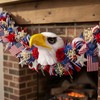 Yerliker 1 Pack Handcrafted Patriotic Eagle Head, 4th of July
