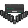 TIWINTUL 11-Piece Axle Nut Socket Set, Metric 1/2 Impact Socket