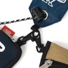 Chums Shoulder Bag, Wearable Sling Shoulder Bag, Sweat, Nylon, navy/beige,