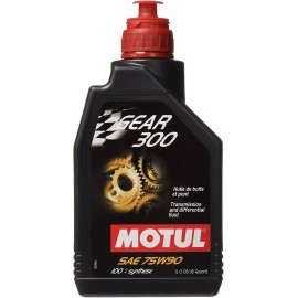 Motul Gear 300 75w90 100 Percent Synthetic Gear Oil 1 Liter (105777)